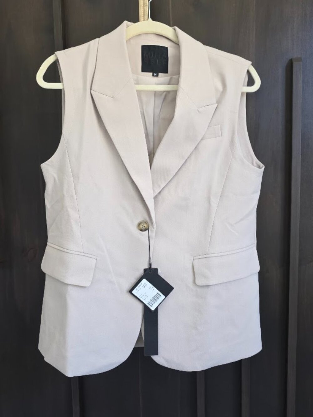 NWT Mina Self Vest